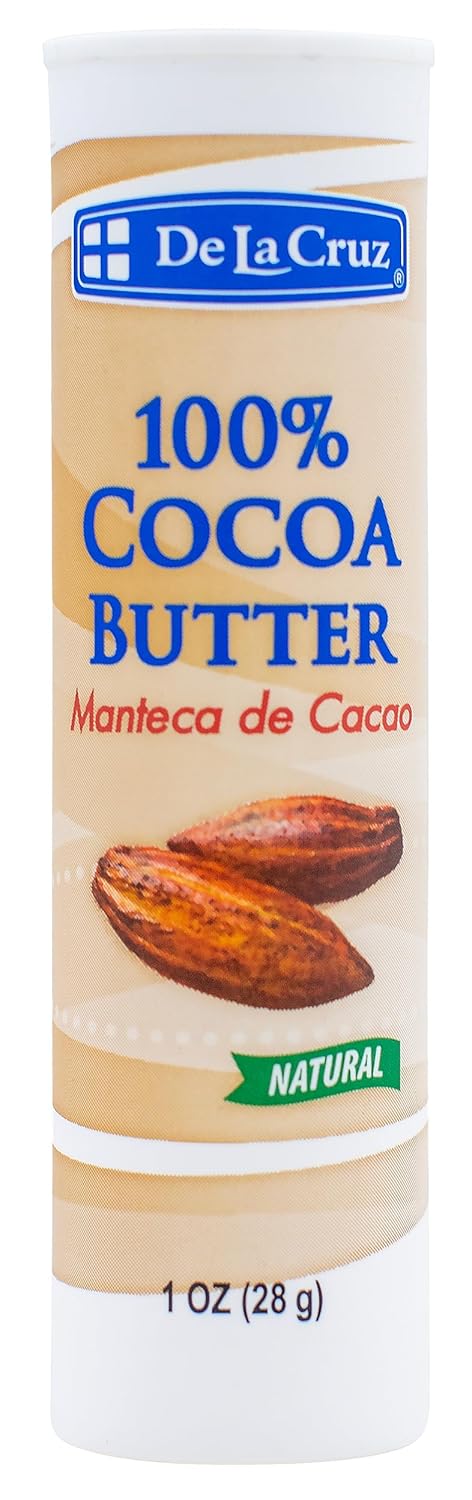 De La Cruz 100 Percent Cocoa Butter Stick Skin Care Formula 1 Oz