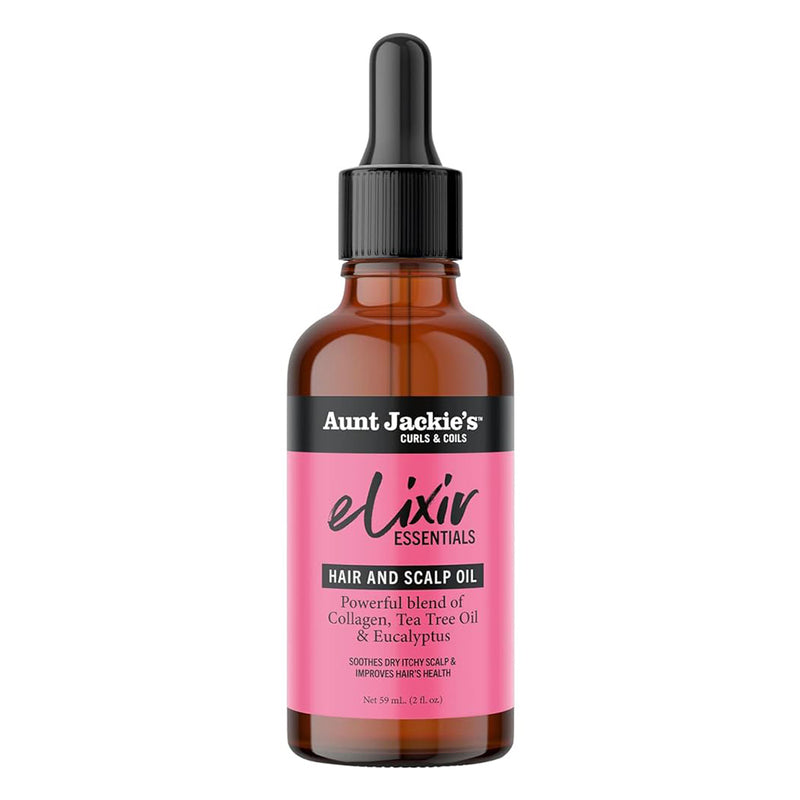 Aunt Jackie's Elixir Collagen Tea Tree Hair Care Formula 2 Oz