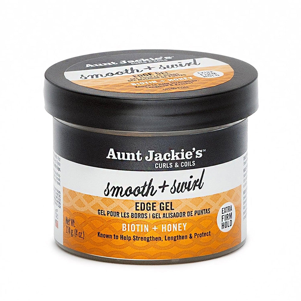 Aunt Jackie's Biotin Honey Braid Edge Gel Hair Care Formula 4 Oz