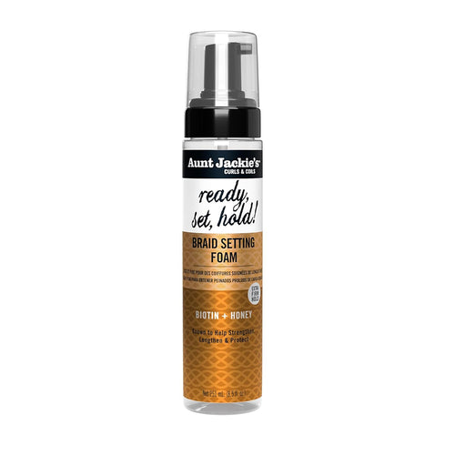 Aunt Jackie's Biotin Honey Braid Foam Hair Care Formula 8.5 Oz