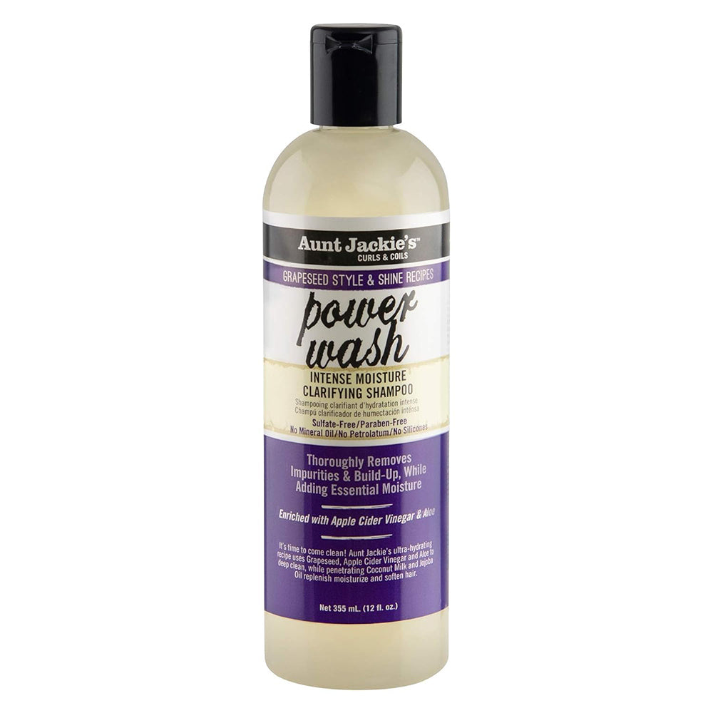 Aunt Jackie's Grapeseed Power Wash Hair Care Formula 12 Oz