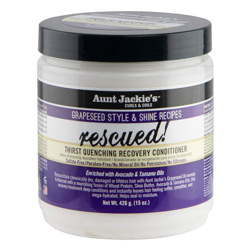 Aunt Jackie's Grapeseed Rescued Hair Care Formula 15 Oz