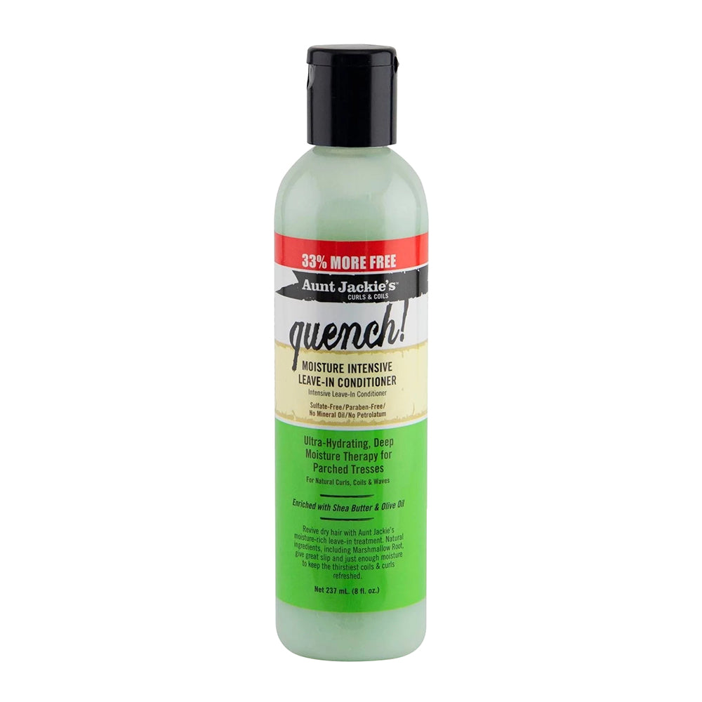 Aunt Jackie's Quench Leave In Conditioner Hair Care Formula 8 Oz