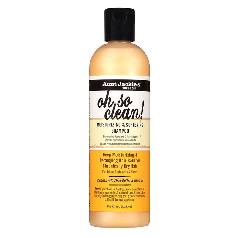 Aunt Jackie's Oh So Clean Shampoo Hair Care Formula 12 Oz