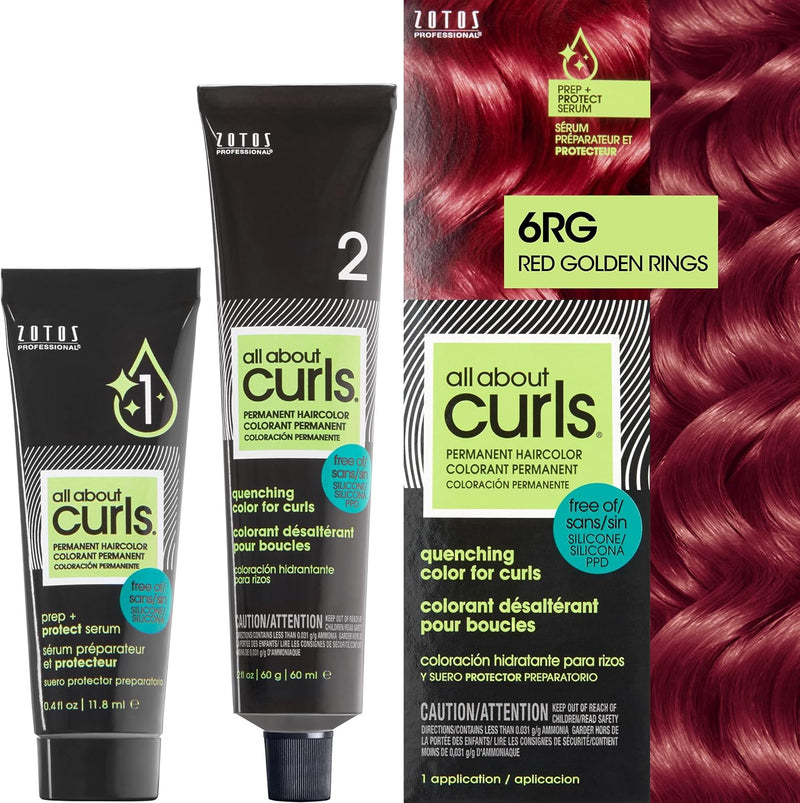 AAC Quench Permanent Hair Color Red Hair Care Formula 1 Ea