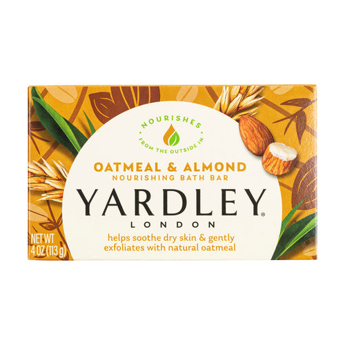 Yardley Oatmeal & Almond Nourising Bath Bar 4Oz