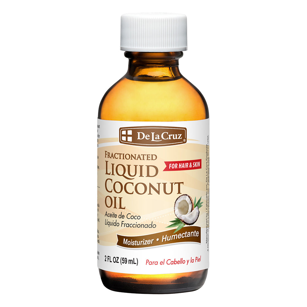 De La Cruz Coconut Oil Fractionated Skin Care Formula 2 Oz