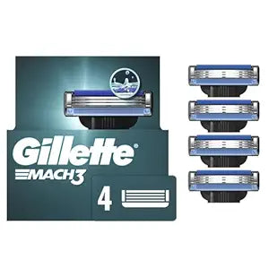 Gillette Mach3 Cartridges 4 EA