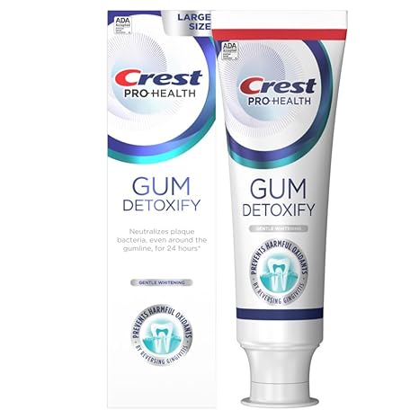 Crest Pro Gum Detoxify Whitening Toothpaste 4.8Oz