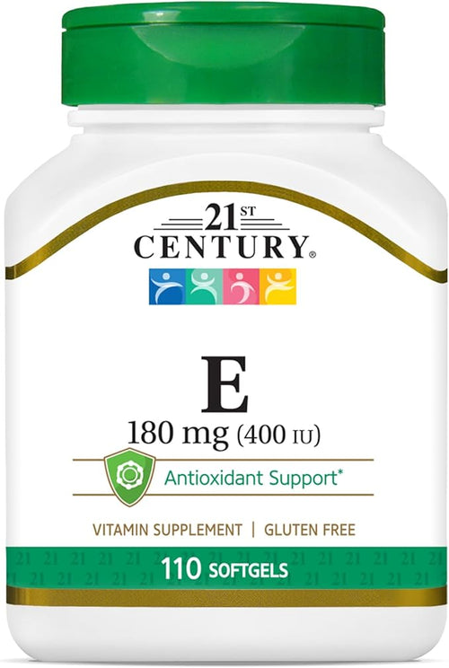21st Century E 180 mg (400 IU) Softgels 110 EA