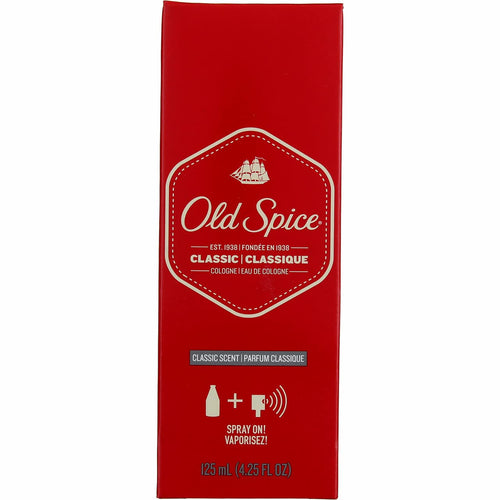 Old Spice Cologne Spray Classic 4.25 OZ