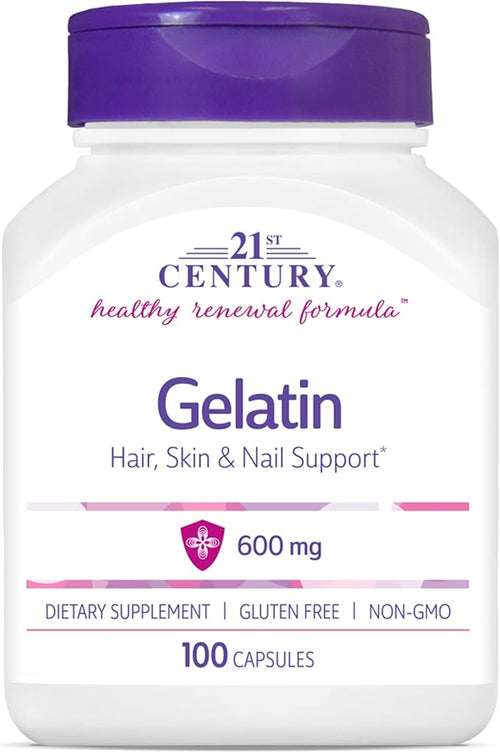 21St Century Healthy Renewal Formula Gelatin 600 Mg Capsules 100 Ea