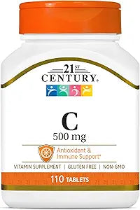 21st Century C 500 mg Tablets 110 EA