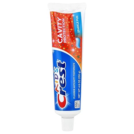 Crest Kid'S Cavity Protection Fluoride Anticavity Toothpaste Sparkle Fun 4.6 Oz