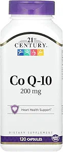 21st Century Co Q-10 200 mg Capsules 120 EA