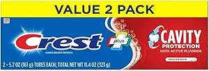 Crest Cavity Protection Fluoride Anticavity Toothpaste Regular 11.4 OZ