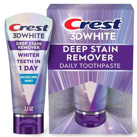 Crest 3Dwhite Ultra White Deep Stain Remover Toothpaste 2.1Oz