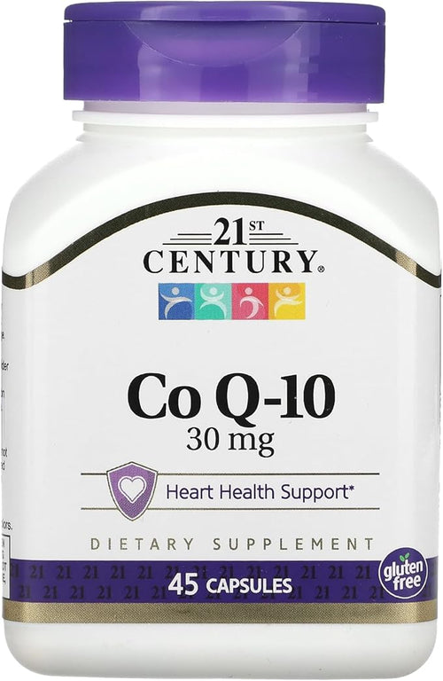 21st Century Co Q-10 30 mg Capsules 45 EA