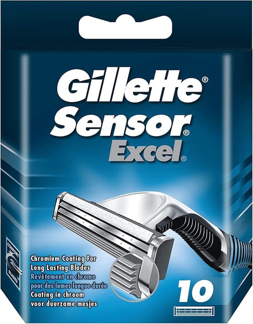 Gillette Sensor Excel Refill Raz 10Ct