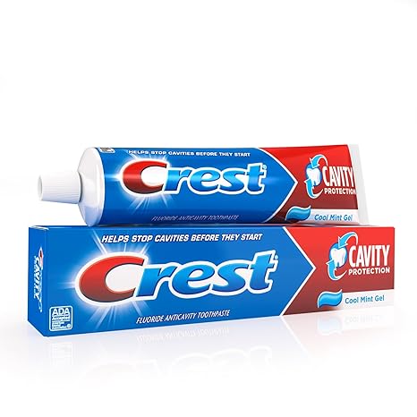 Crest Plus Cavity Protection Fluoride Anticavity Toothpaste Regular 8.2 OZ