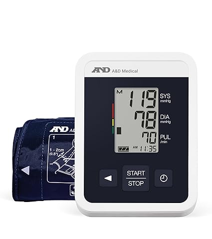 A&D Blood Pressure Monitor One Touch Bluetooth Upper Arm