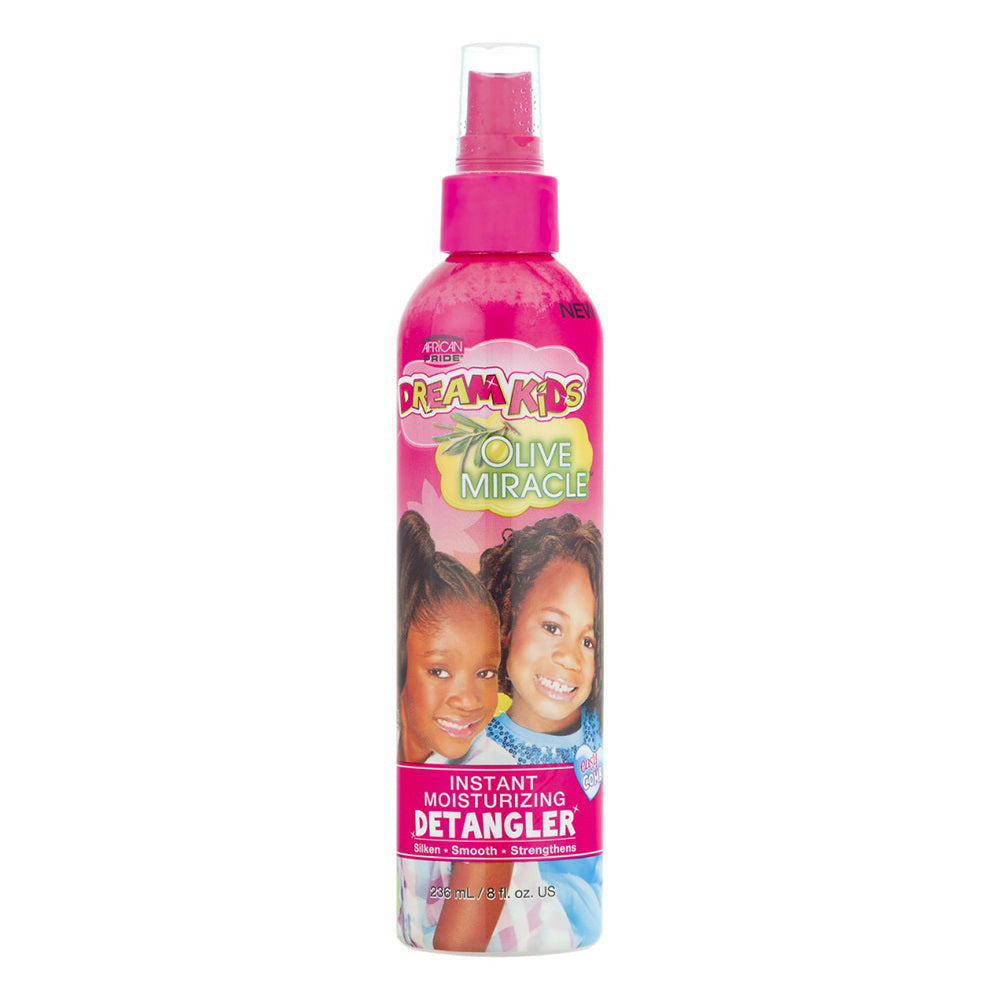 African Pride Dream Kids Moist Detangler Hair Care Formula 8 Oz