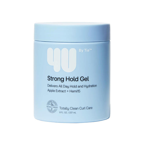 4U By Tia Strong Hold Gel Hair Care Formula 8 Oz