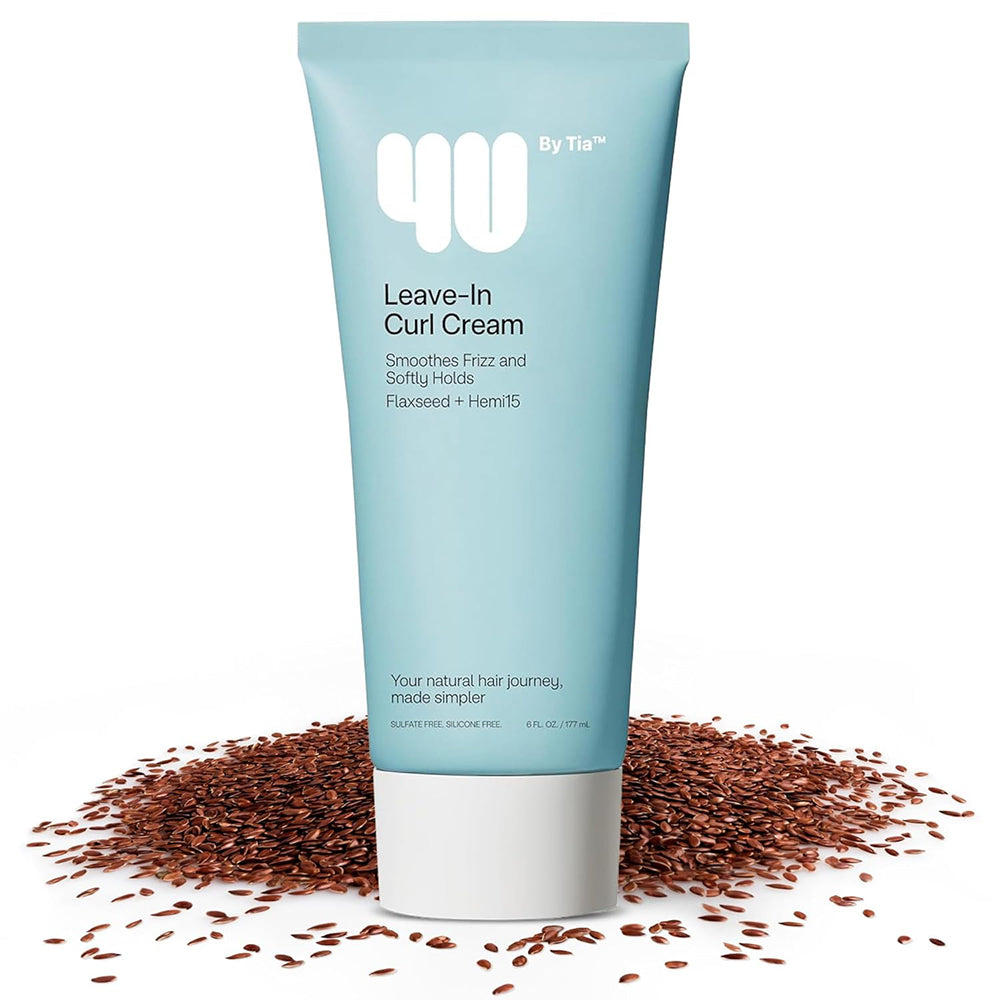 4U By Tia Leave In Curl Cream Hair Care Formula 6 Oz