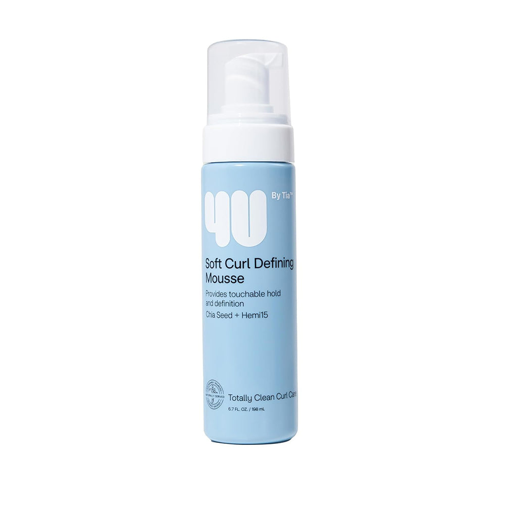 4U By Tia Curl Define Mousse Hair Care Formula 6.7 Oz
