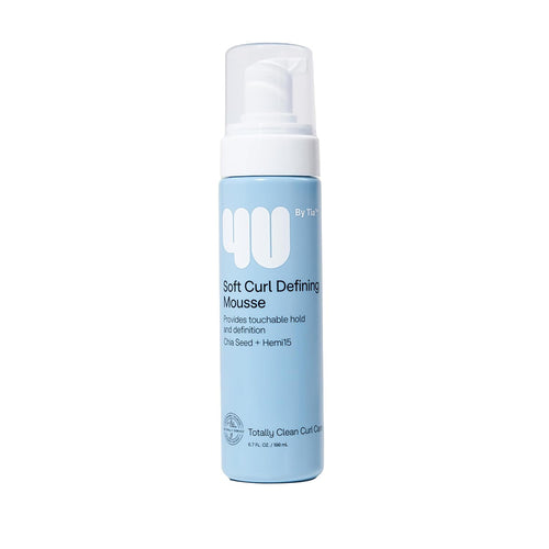 4U By Tia Curl Define Mousse Hair Care Formula 6.7 Oz