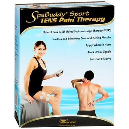 Zewa Spabuddy Sport Elite Electrotherapy Pain Relief Or Muscle & Joint Pain Tens/Ems 1 Ea
