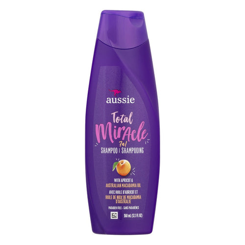 Aussie Total Miracle 7-N-1 Shampoo, 12.1oz