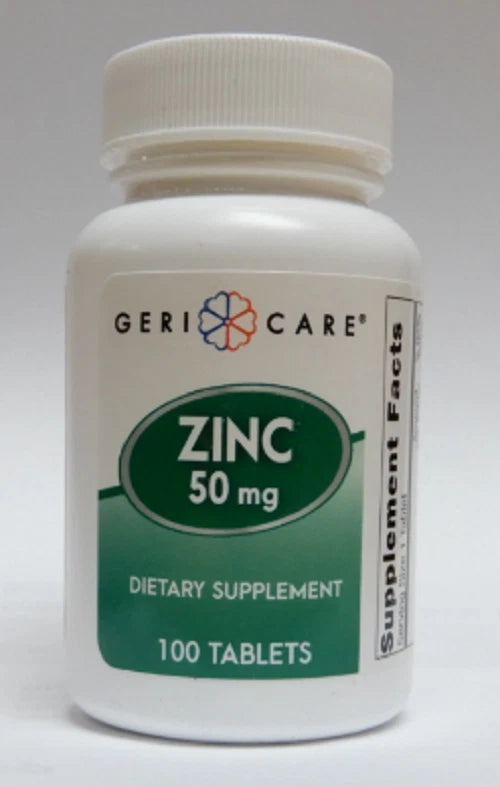 Zinc Sulfate 50Mg Tablets 100Ct Geri-Care